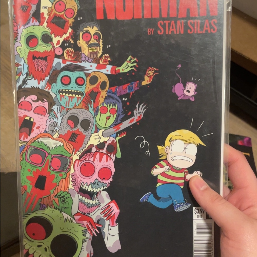 The Normant by Stan Silas Comic Book - Colorful Zombie Cover